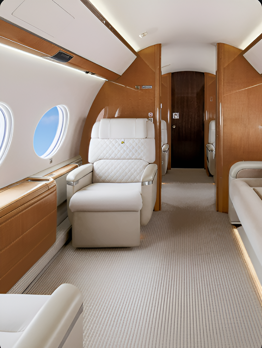 Luxury Jet Interior